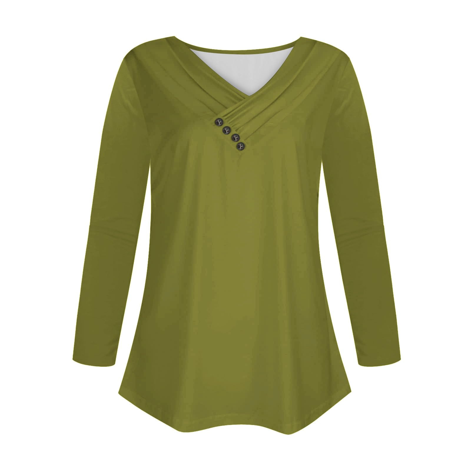 thumbnail image 5 of Camiseta de manga corta con cuello en V para mujer: top con estampado «Love», poliéster, tallas S-XXXL, tallas EE. UU./Reino Unido/UE, informal/para todas las estaciones, 5 of 5